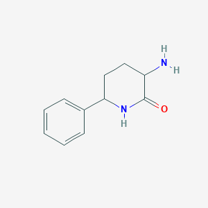 3-Amino-6-phenylpiperidin-2-one