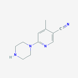 4-Methyl-6-(piperazin-1-yl)nicotinonitrile