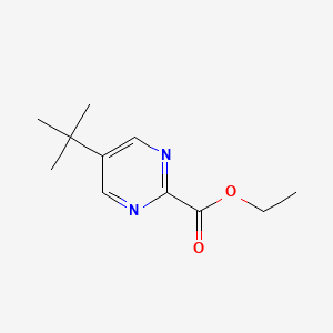 Ethyl 5-(tert-butyl)pyrimidine-2-carboxylate