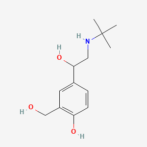 molecular formula C7H9ClN2 B1178822 Salbutamol CAS No. 148563-15-9