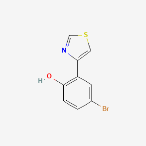 4-Bromo-2-(thiazol-4-yl)phenol