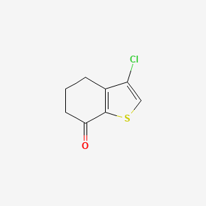 3-Chloro-5,6-dihydrobenzo[b]thiophen-7(4H)-one