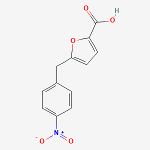 5-(4-Nitrobenzyl)furan-2-carboxylic acid