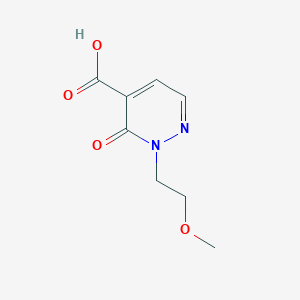 2-(2-Methoxyethyl)-3-oxo-2,3-dihydropyridazine-4-carboxylicacid