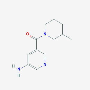 (5-Aminopyridin-3-yl)(3-methylpiperidin-1-yl)methanone