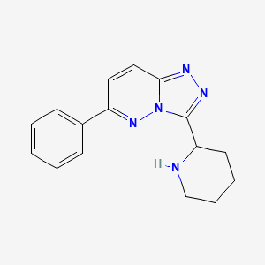 6-Phenyl-3-(piperidin-2-yl)-[1,2,4]triazolo[4,3-b]pyridazine