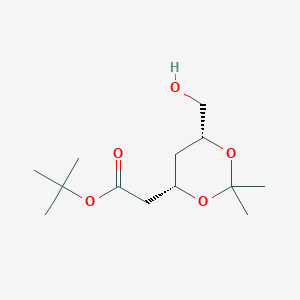 tert-Butyl2-((4S,6R)-6-(hydroxymethyl)-2,2-dimethyl-1,3-dioxan-4-yl)acetate