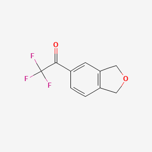 1-(1,3-Dihydroisobenzofuran-5-YL)-2,2,2-trifluoroethanone