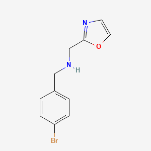 N-(4-Bromobenzyl)-1-(oxazol-2-YL)methanamine