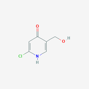 2-Chloro-5-(hydroxymethyl)pyridin-4-ol