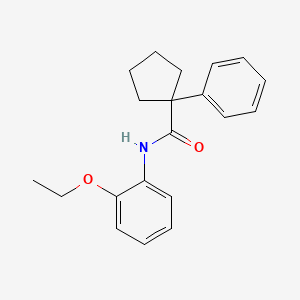 N-(2-ethoxyphenyl)-1-phenylcyclopentanecarboxamide