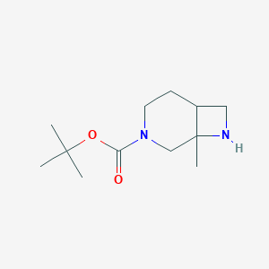 tert-Butyl 1-methyl-3,8-diazabicyclo[4.2.0]octane-3-carboxylate