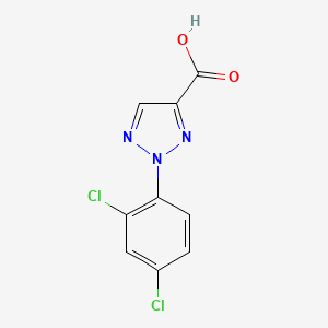 2-(2,4-Dichlorophenyl)-2H-1,2,3-triazole-4-carboxylic acid