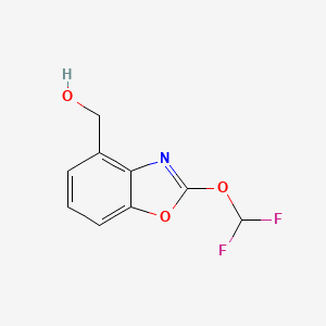 2-(Difluoromethoxy)benzo[d]oxazole-4-methanol