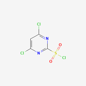 4,6-Dichloropyrimidine-2-sulfonyl chloride