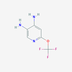 6-(Trifluoromethoxy)pyridine-3,4-diamine