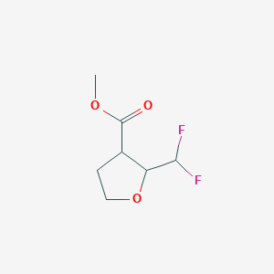 Methyl 2-(difluoromethyl)tetrahydrofuran-3-carboxylate