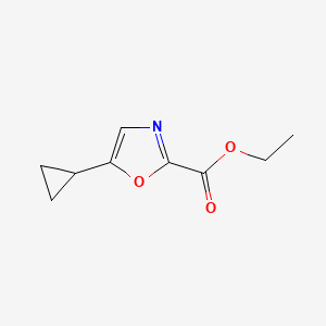 Ethyl 5-cyclopropyloxazole-2-carboxylate