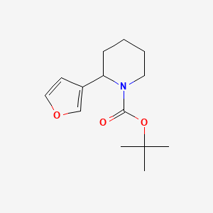 tert-Butyl 2-(furan-3-yl)piperidine-1-carboxylate