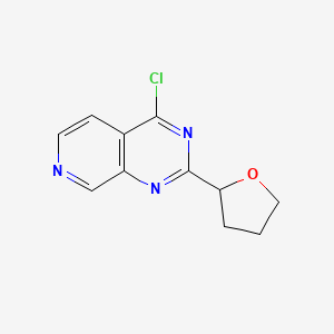 4-Chloro-2-(tetrahydrofuran-2-yl)pyrido[3,4-d]pyrimidine