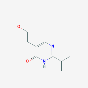 2-Isopropyl-5-(2-methoxyethyl)pyrimidin-4-ol