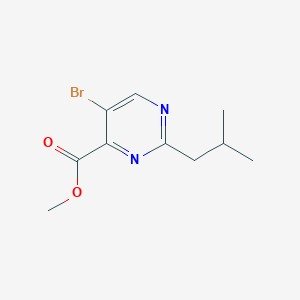 Methyl 5-bromo-2-isobutylpyrimidine-4-carboxylate