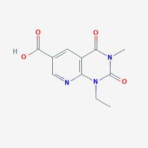 1-Ethyl-3-methyl-2,4-dioxo-1,2,3,4-tetrahydropyrido[2,3-d]pyrimidine-6-carboxylic acid