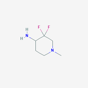 3,3-Difluoro-1-methylpiperidin-4-amine