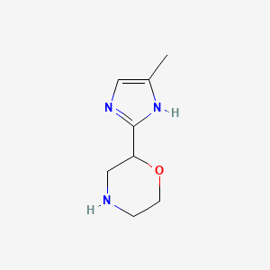 2-(4-Methyl-1H-imidazol-2-yl)morpholine