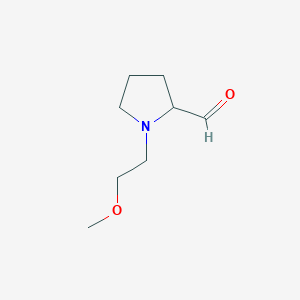 1-(2-Methoxyethyl)pyrrolidine-2-carbaldehyde