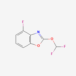 2-(Difluoromethoxy)-4-fluorobenzo[d]oxazole