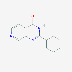 2-Cyclohexylpyrido[3,4-d]pyrimidin-4(3H)-one