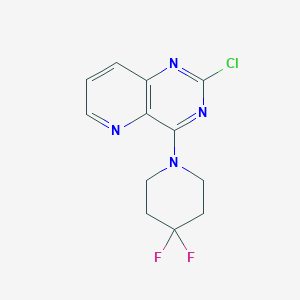 2-Chloro-4-(4,4-difluoropiperidin-1-yl)pyrido[3,2-d]pyrimidine