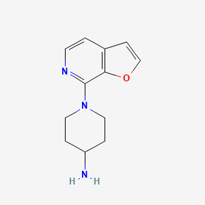 1-(Furo[2,3-c]pyridin-7-yl)piperidin-4-amine