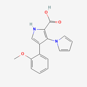 4'-(2-Methoxyphenyl)-1'H-[1,3'-bipyrrole]-2'-carboxylic acid