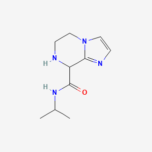 N-Isopropyl-5,6,7,8-tetrahydroimidazo[1,2-a]pyrazine-8-carboxamide