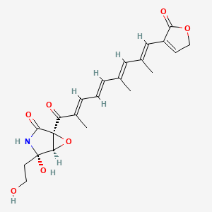 molecular formula C44H57N9O7S B1179054 Fusarin Z CAS No. 145763-35-5
