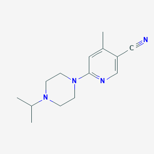 6-(4-Isopropylpiperazin-1-yl)-4-methylnicotinonitrile