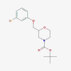 tert-Butyl2-((3-bromophenoxy)methyl)morpholine-4-carboxylate