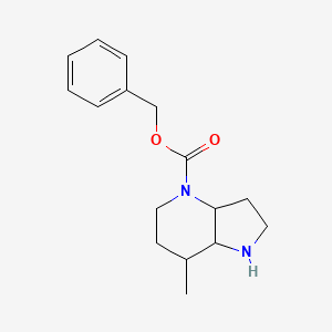 Benzyl 7-methylhexahydro-1H-pyrrolo[3,2-B]pyridine-4(2H)-carboxylate