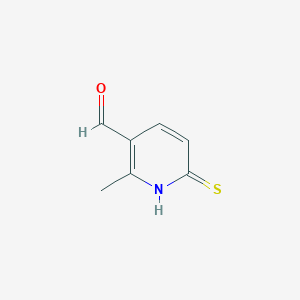 6-Mercapto-2-methylnicotinaldehyde