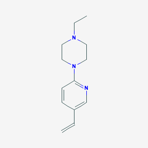 1-Ethyl-4-(5-vinylpyridin-2-yl)piperazine