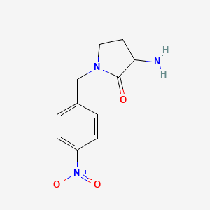 3-Amino-1-(4-nitrobenzyl)pyrrolidin-2-one