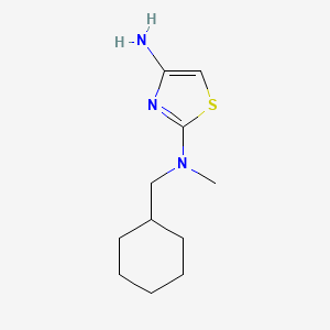 N2-(Cyclohexylmethyl)-N2-methylthiazole-2,4-diamine