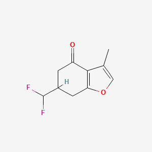 6-(Difluoromethyl)-3-methyl-6,7-dihydrobenzofuran-4(5H)-one