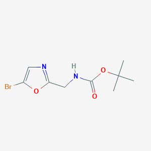 Tert-butyl ((5-bromooxazol-2-YL)methyl)carbamate