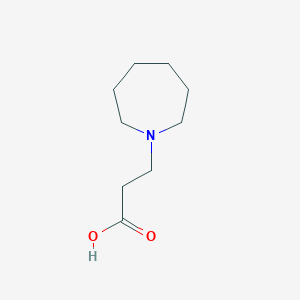 molecular formula C9H17NO2 B117911 3-(Azepan-1-yl)propanoic acid CAS No. 730996-05-1