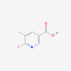 6-Iodo-5-methylnicotinic acid