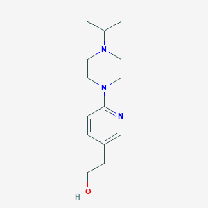 2-(6-(4-Isopropylpiperazin-1-yl)pyridin-3-yl)ethanol