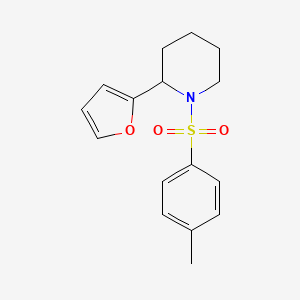 2-(Furan-2-yl)-1-tosylpiperidine